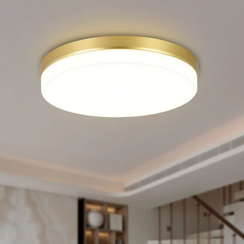 Wayfair | Gold Flush Mount Lighting You'll Love in 2023