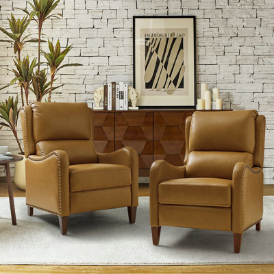 Beecher 28.75" Wide Leather Club Recliner
