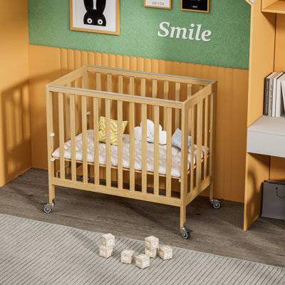 Jadarius Foldable Baby Bassinet Portable Crib