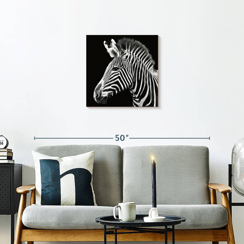 Brampt Zebra Stripes Pattern III, 20" H x 20" W