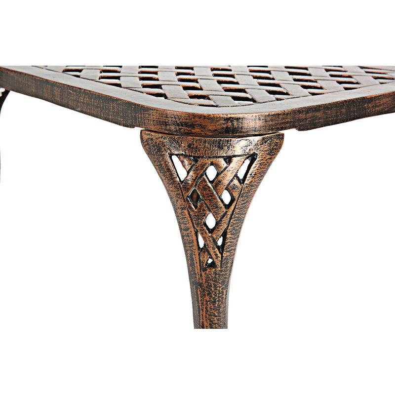 Table d'appoint d'extérieur, Noir