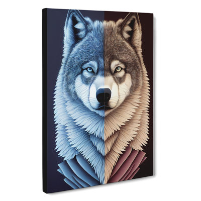 Bust Of The Wolf No.3 - Print