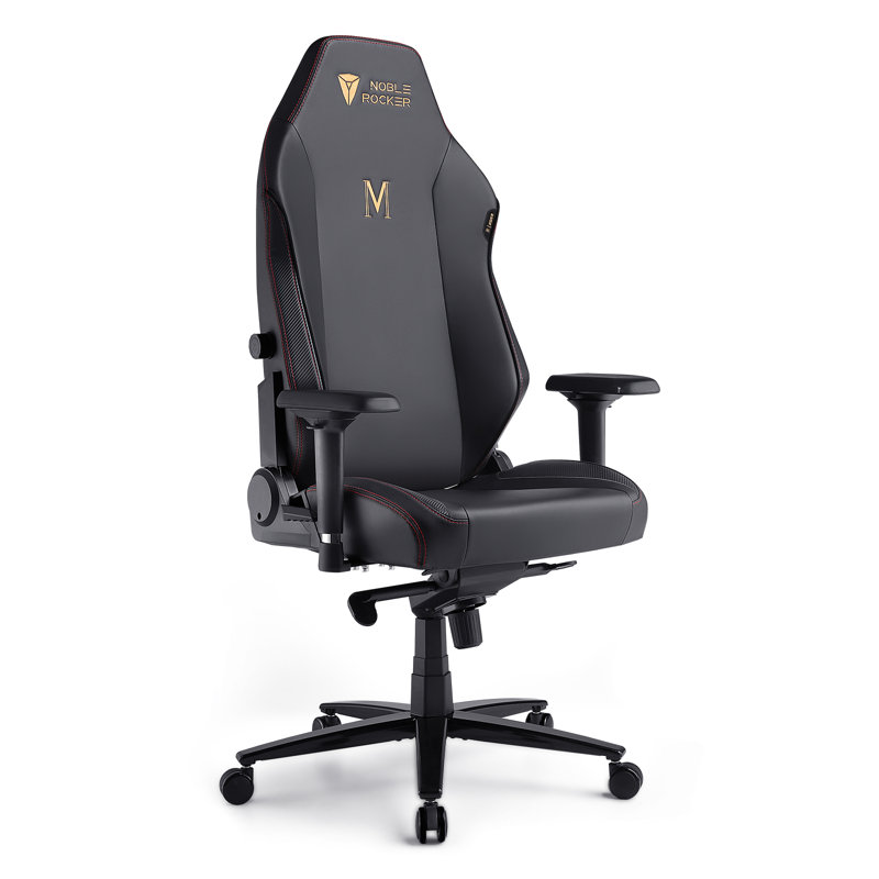  Fauteuil de jeu ergonomique pour PC - appui-tête lombaire avec accoudoirs 4D et chaise d'ordinateur