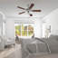 Ventilateur de plafond 44 po avec ensemble d'éclairage Miller Park-547999125