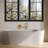 Wall Mount Tub Faucet with Pressure Balance Valve and Hand Shower-111109117