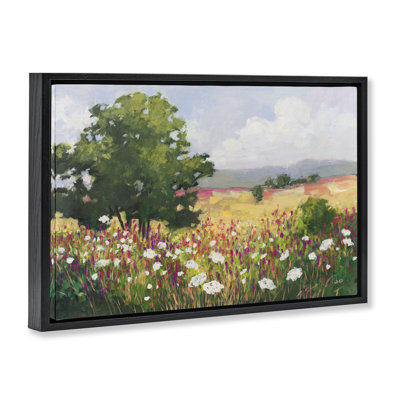 Cadre flottant Blooming Horizon, conçu par Julia Purinton