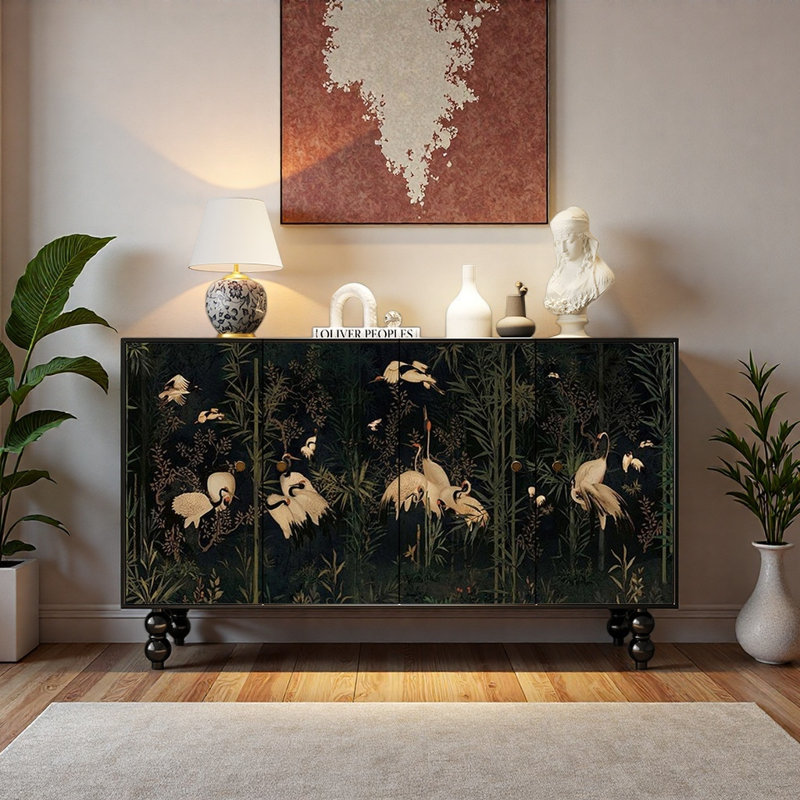 French Retro Minimalist Style Sideboard