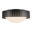 Astoria 14-in Black Flush Mount-664471725