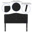 Ciriaca Arched Button Tufted Upholstered Headboard-619429961-619430005