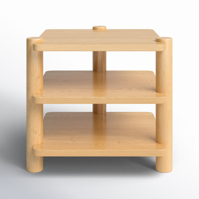 Hepburn 3 Shelf Wood Accent Table