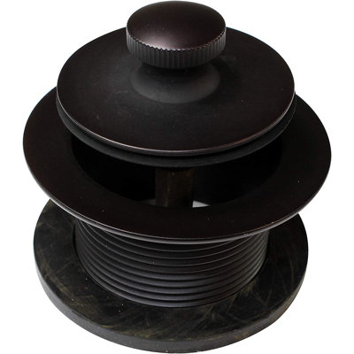 Plumber's Pack Tip-Toe Bathtub Leg Drain Assembly with No-Hole Overflow and Sch. 40 ABS Elbows
