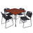 Romig Kee 42" L Breakroom Table and Chair Set-85728288-89628159