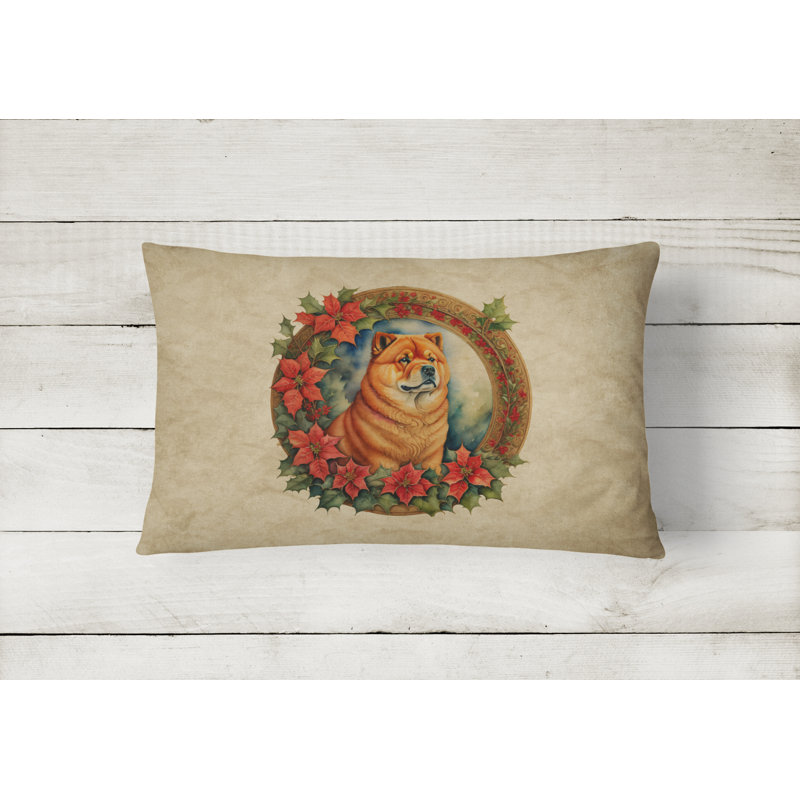 Coussin Christmas, 12 po x 16 po, Rectangulaire