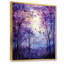 Macmahon Violet Serenade - reproduction d'art sur toile abstraite-681512845-681512833