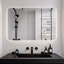 Miroir rectangulaire rétroéclairé-309252887