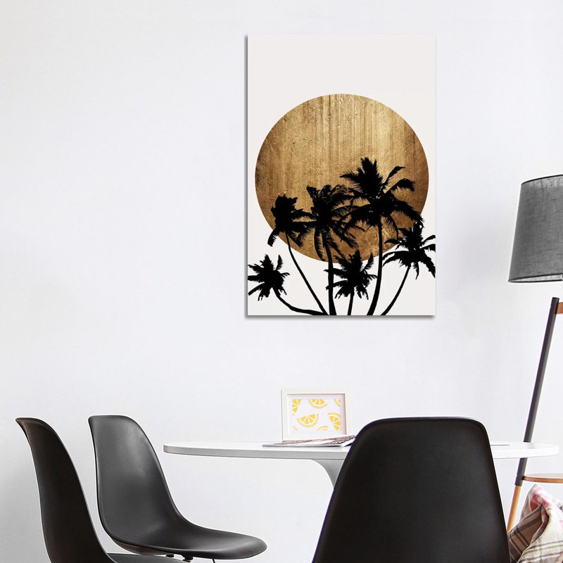 Miami Beach 1 Piece Wrapped Canvas Painting, 101.6 cm H x 66.04 cm W x 3.175 cm D