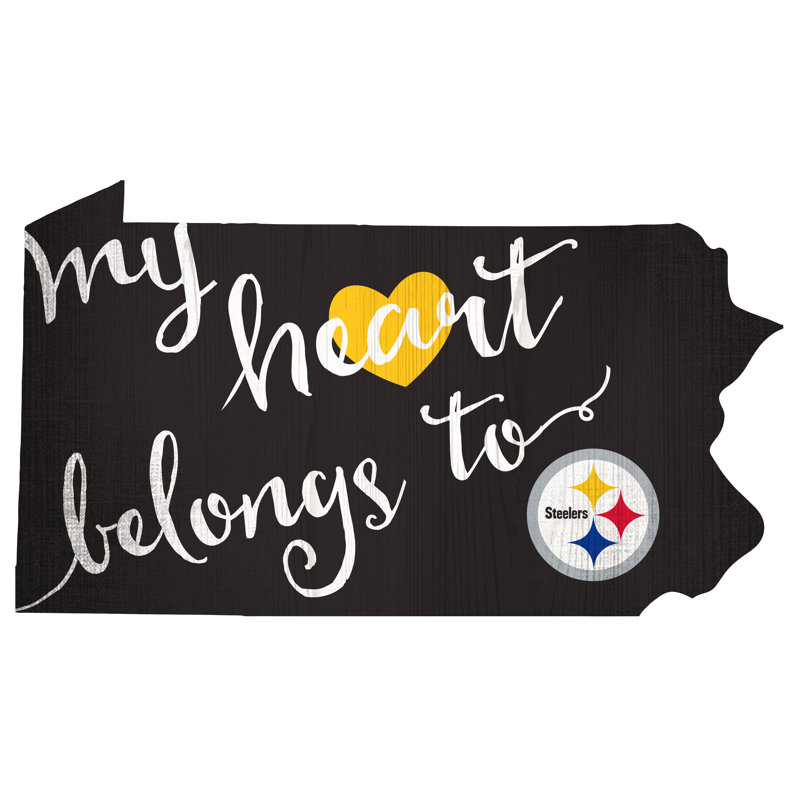 Décoration murale NFL, Steelers de Pittsburgh