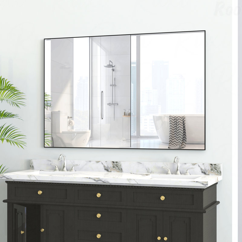 Miroir d'appoint 48 po x 32 po, 48 po x 32 po