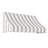 Awntech Nantucket Acrylic Fabric Fixed Awning-111655892-28213166