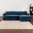 Alameda 109" W Velvet L-Shaped Sectional-1904097379-1904097381