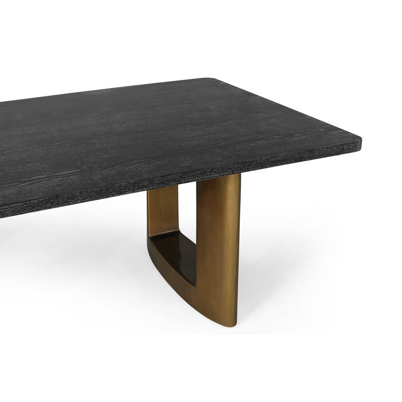 Lancaster Dining Table, Black Limed Ash