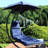 Outdoor 2" Hanging Lounger Replacement Cushion and Umbrella Set - Navy-572853464