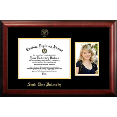 Santa Clara University Embossed Diploma Picture Frame