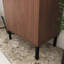 Meuble-lavabo moderne en noyer de 30 po avec lavabo en céramique blanc, portes à fermeture douce, structure autoportante pour plus de stabilité-246934027-246934029