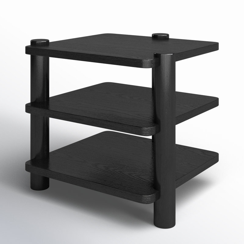 Table d'appoint Hepburn, Noir, noir, noir, noir