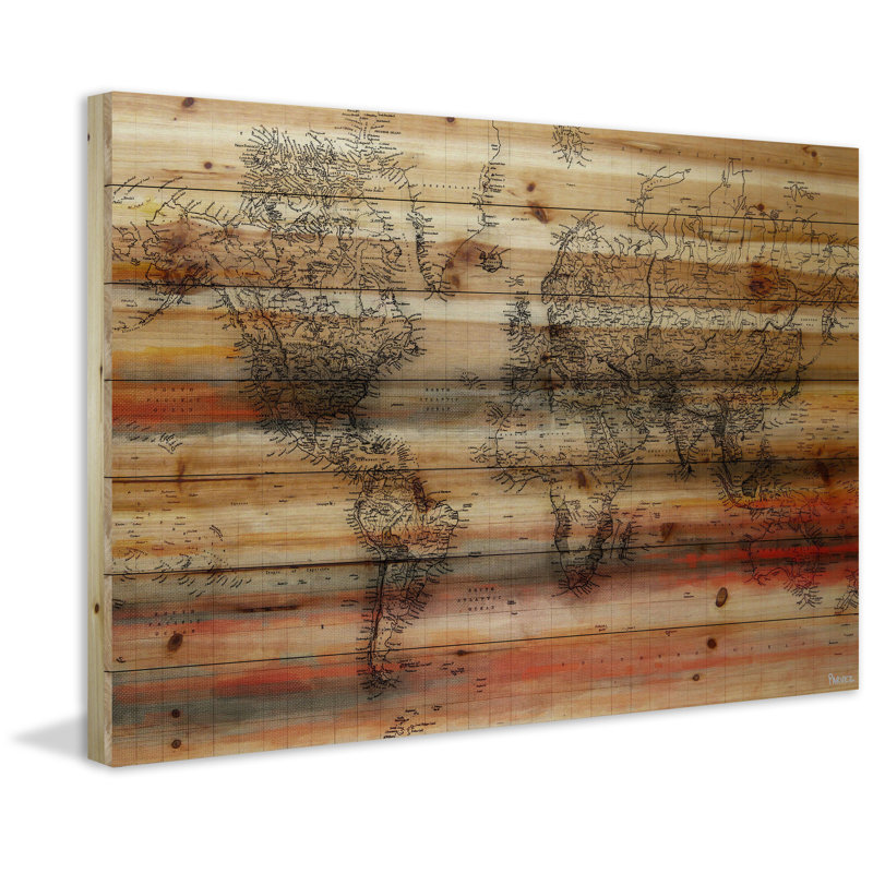 " Maailma " by Parvez Taj, 30" H x 45" W