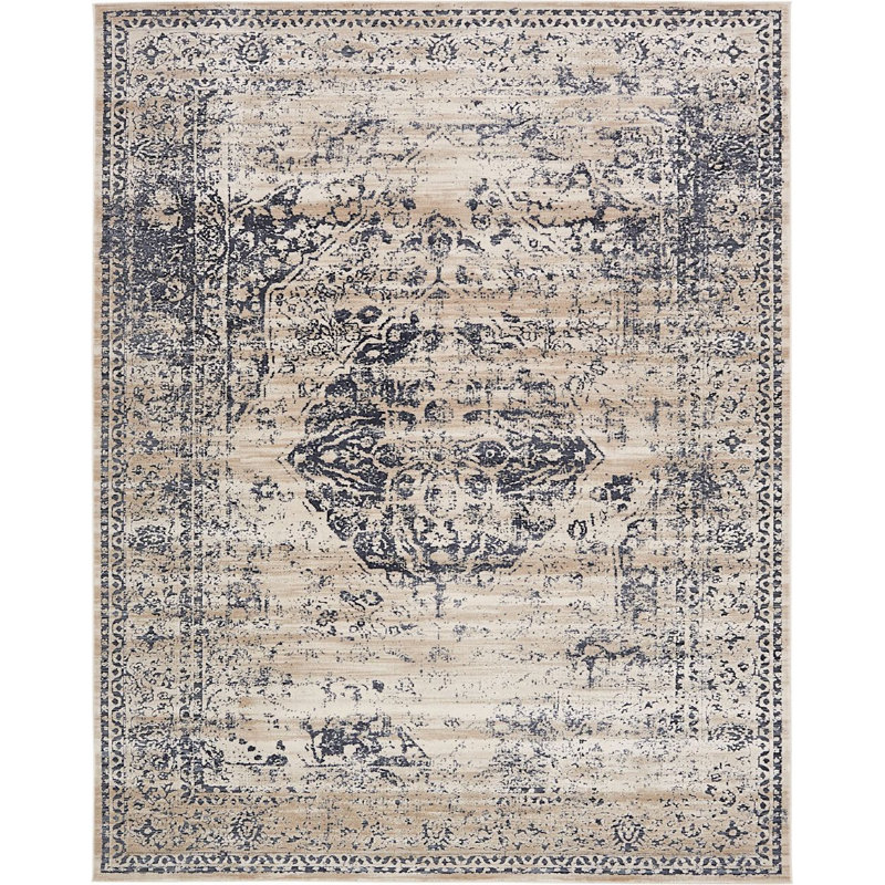 Widener Ikat Indoor Rug, Rectangle 8' x 10'