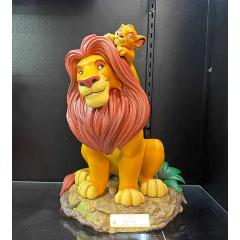 Statue de lion Mufasa