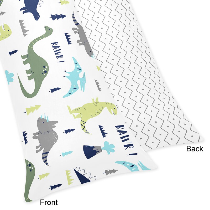 Sweet Jojo Designs Mod Dinosaur Body Pillow Case & Reviews | Wayfair