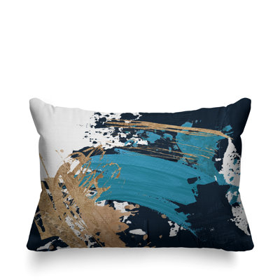 Coussin lombaire abstrait intérieur / extérieur