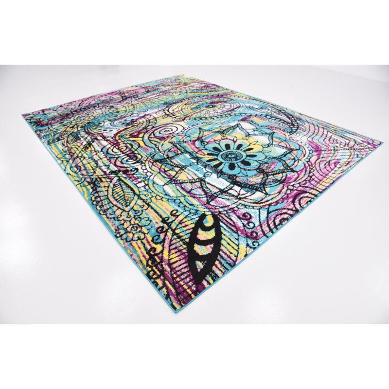 Tapis noir Alford, Rectangle 8 pi x 10 pi