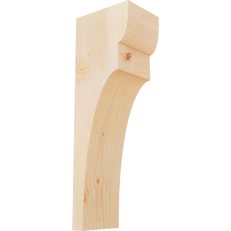 Yorktown Corbel, H 24 po x l 6 po x P 8 po, Sapin de Douglas, Sciage brut