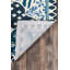 Tapis intérieur / extérieur en polypropylène crocheté à la main Annekristin-88643538
