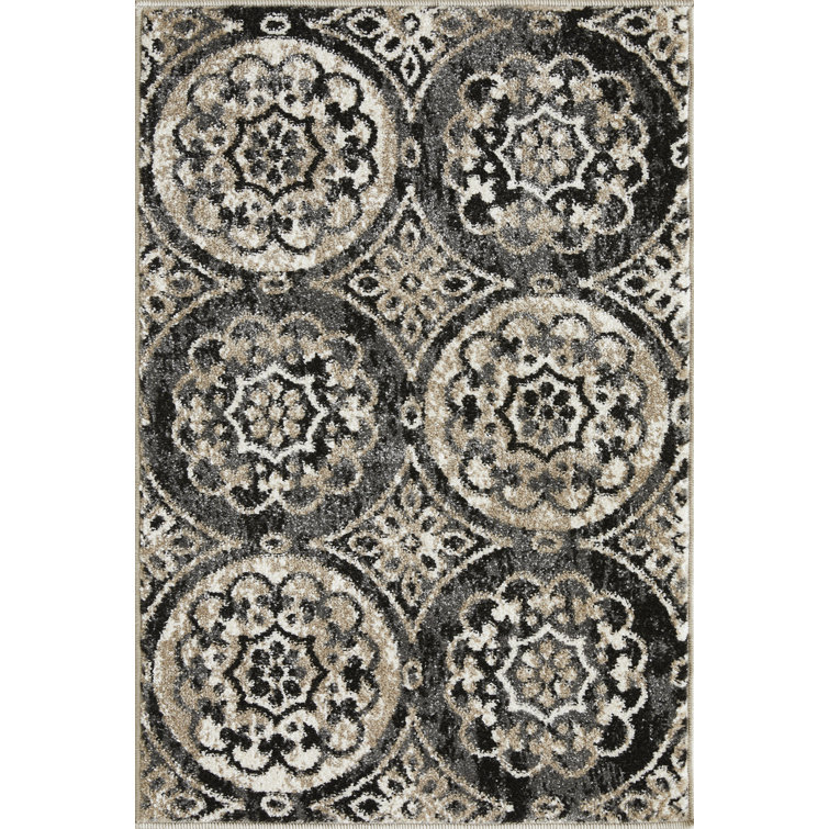 Darbyville Performance Geometric Indoor Rug