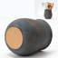 Ceramic / Porcelain Round Utensil Crock