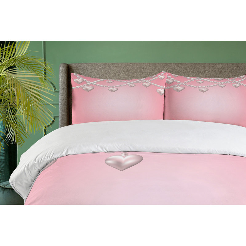 Modern & Contemporary Polyester Duvet Cover, King Duvet Cover + 2 King Shams