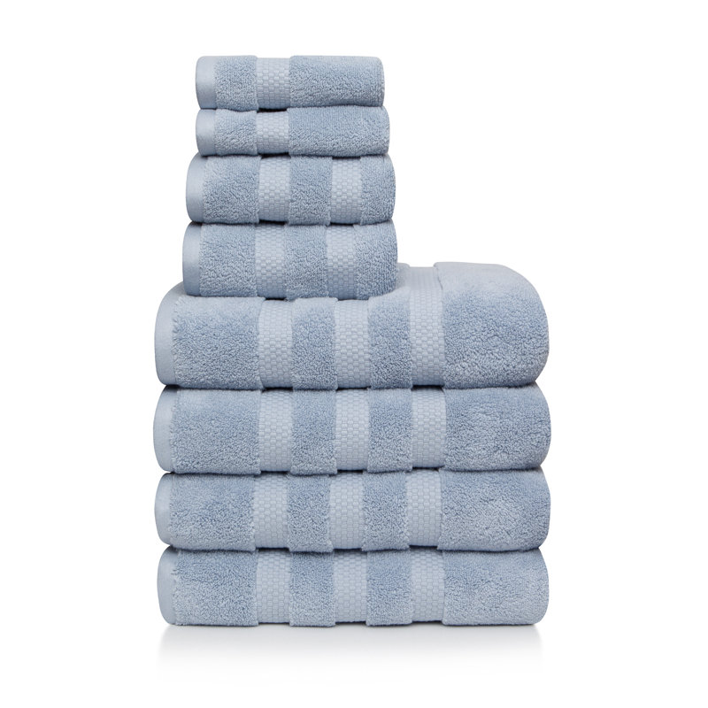 Espinoza 100% Cotton Plush Mulit-Size Set, Spa Blue