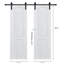 Porte de grange coulissante Crafted Modern White - 3/4 po MDF épais, 24 po x 80 po
