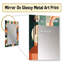Mid Century Artistic Transformations II - miroir moderne Mid-Century, miroir mural moderne unique, impression sur métal-1909195322