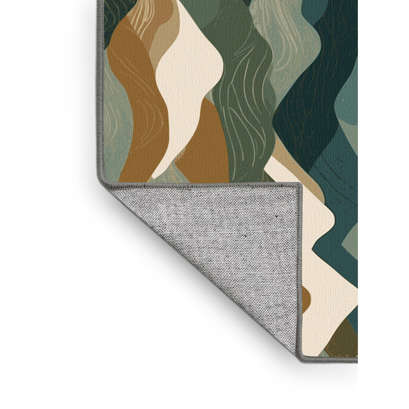 Aurora Veins Rug, Round 7'