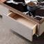 Table basse en cuir fritté en pierre