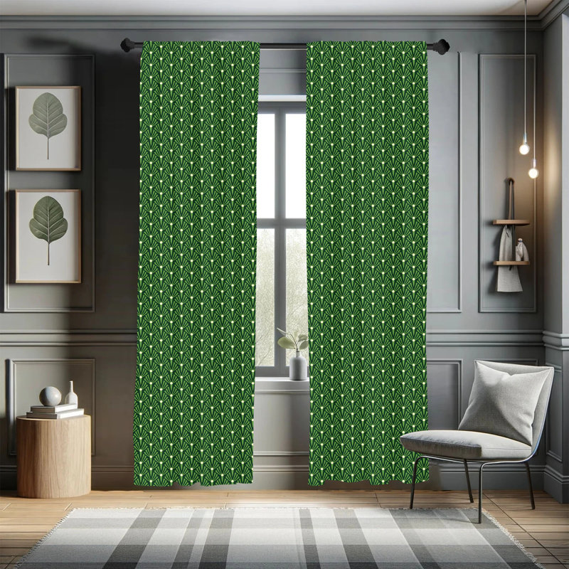 Microfiber Semi-Sheer Rod Pocket Sliding Panel, 28" x 84"