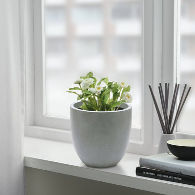 Pot rond 9,9 "pour jardin d'appoint