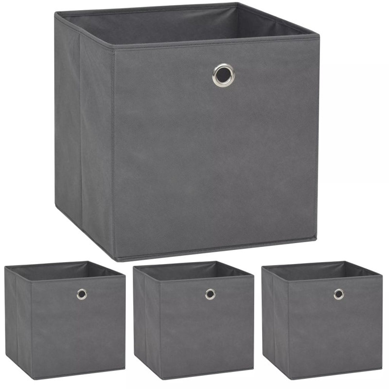 Rebrilliant Fabric Box, Grey