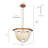 Advith 4 - Light Dimmable Chandelier