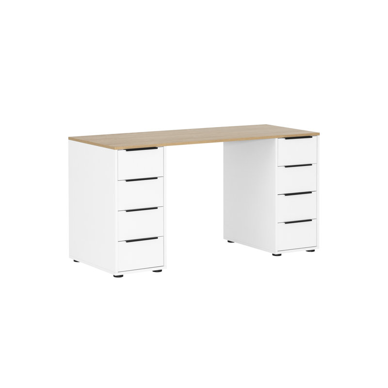 Alasdhair Computer Desk, White